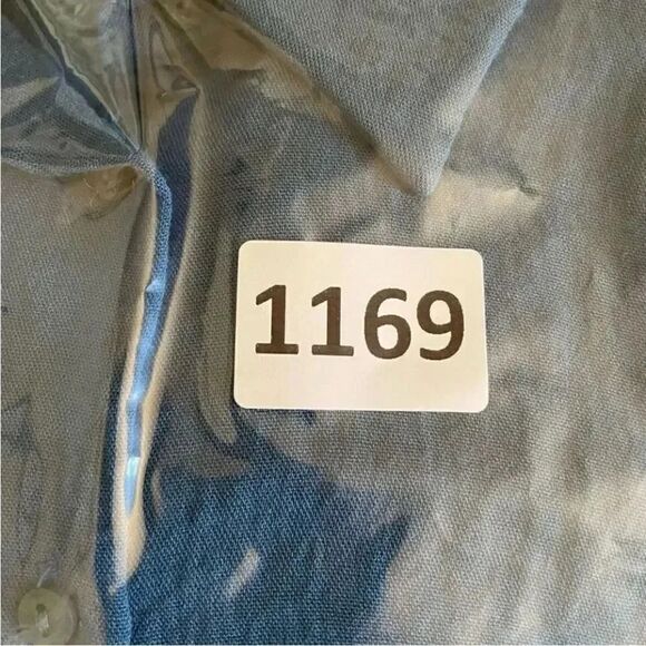 Zara Basic Womens Blue Long Sleeves Waist Cord Viscose Shirt Dress SZ XS # 1169 - Picture 11 of 12